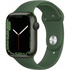 Apple Watch Series 7 45mm Aluminum Case with Sport Band (Green)