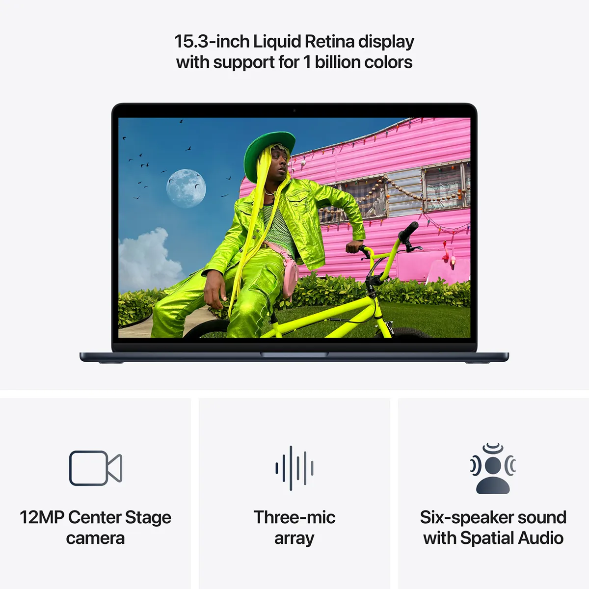 Дисплей MacBook Air 15 Liquid Retina 500 нит P3