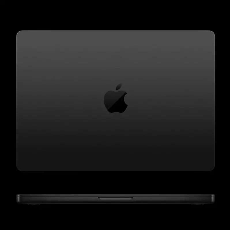 MacBook Pro 14 Space Black — чёрный алюминиевый корпус
