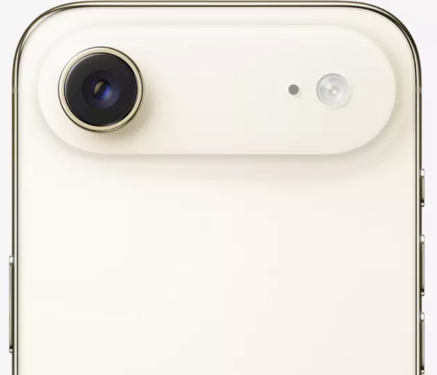 Платформа камеры iPhone Air Light Gold: 48 Мп Fusion с 2x телезумом
