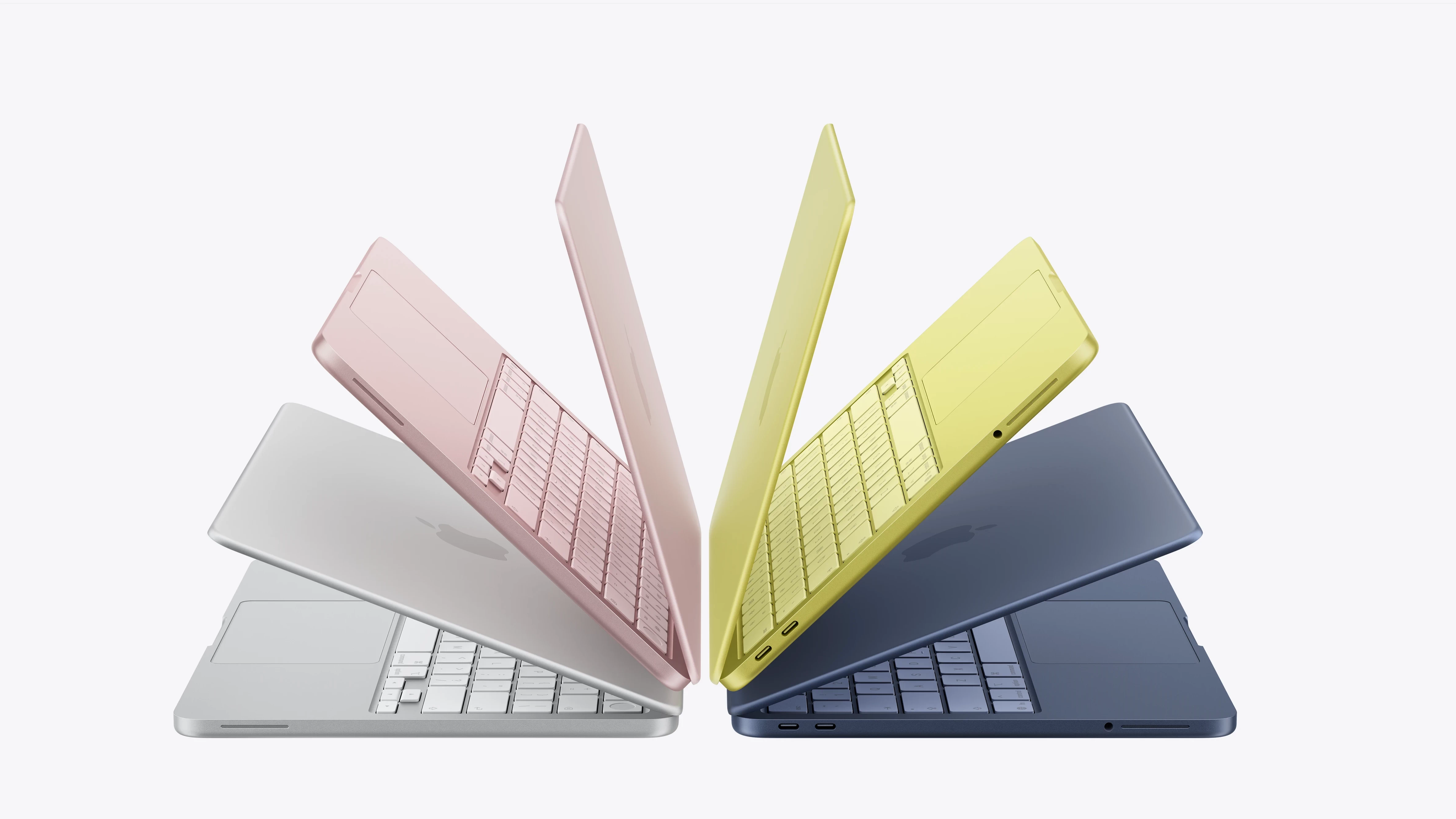MacBook Neo — самый цветной MacBook в истории: Silver, Blush, Citrus, Indigo