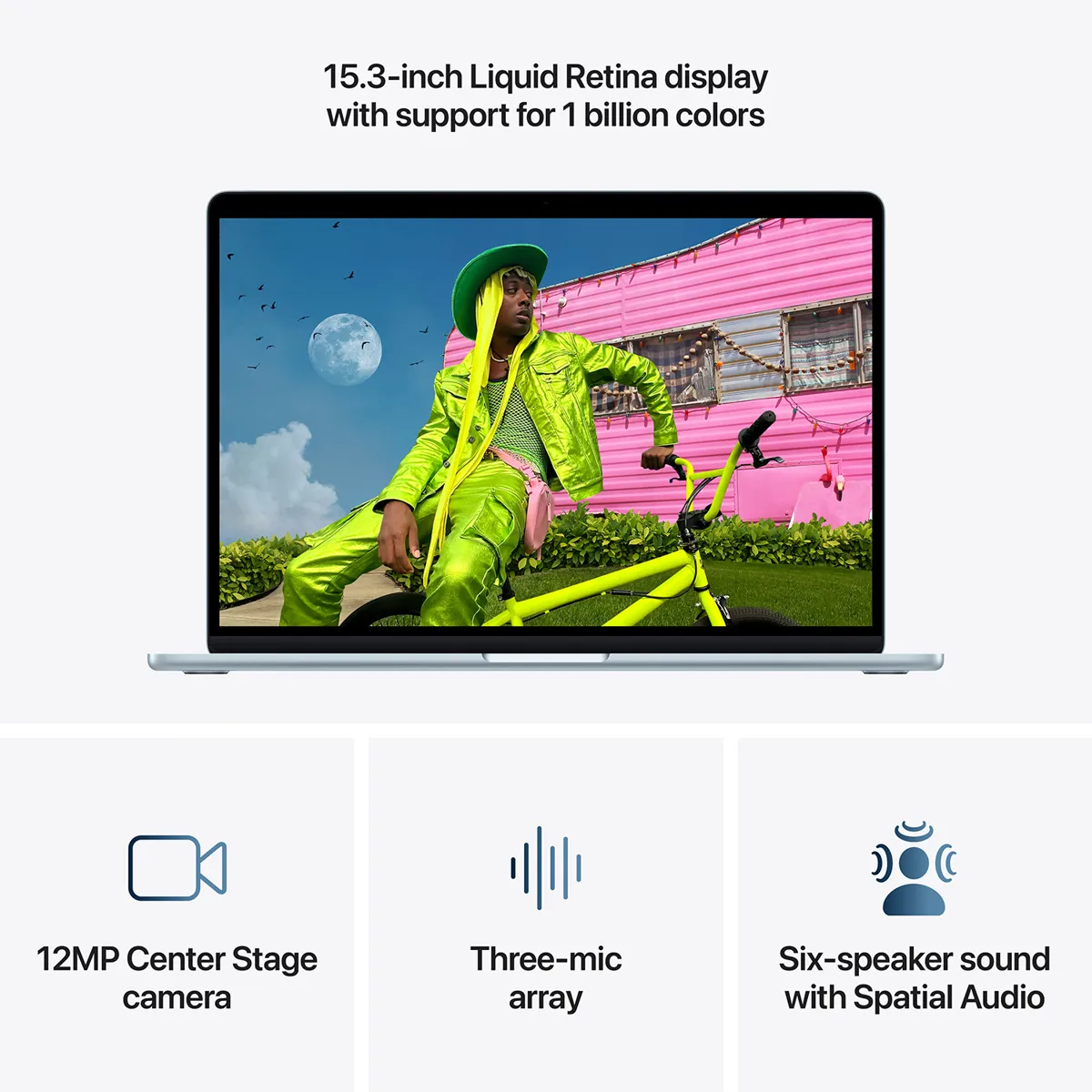 Дисплей MacBook Air 15 Liquid Retina 500 нит P3