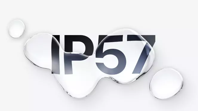 Защита AirPods 5 по стандарту IP57 — пыль, пот, вода